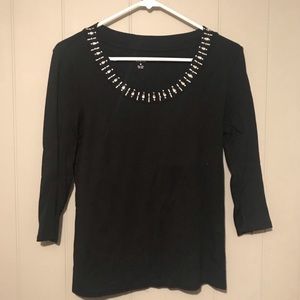 Gemstone Collar Top | Medium